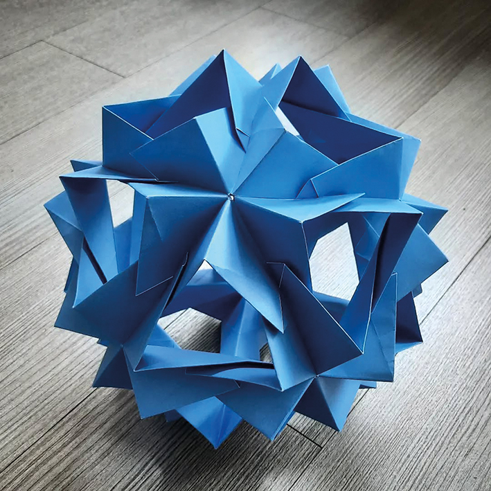 Campus bei uns: Origami - Lampenschirme aus gefaltetem Papier
