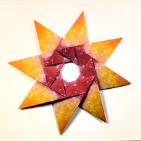 Campus bei uns - Origami Weihnachtssterne