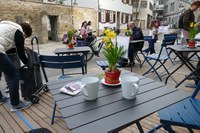 Saisoneröffnung der Leseterrasse