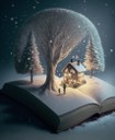 Bücher lesen in Einfacher Sprache mit winterlich-weihnachtlichen Geschichten