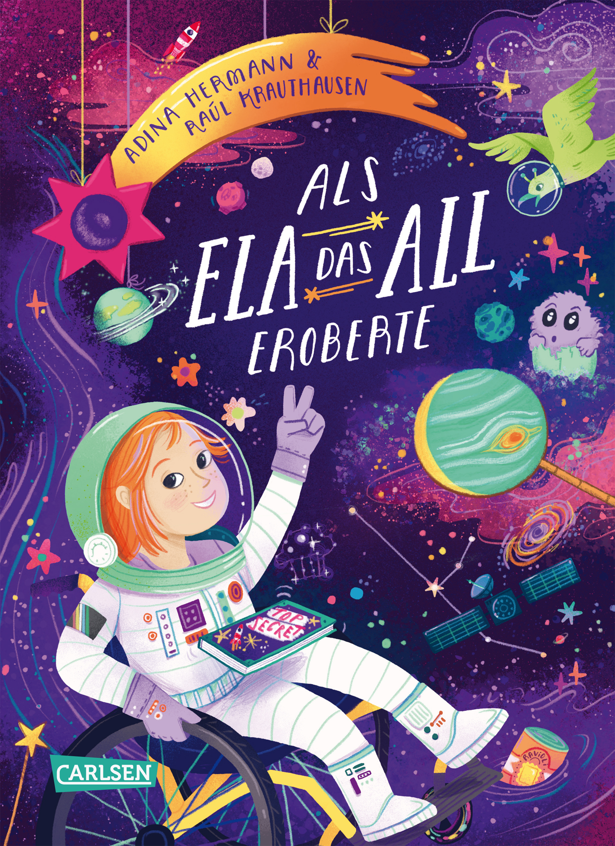 Raúl Krauthausen, Adina Hermann: Als Ela das All eroberte