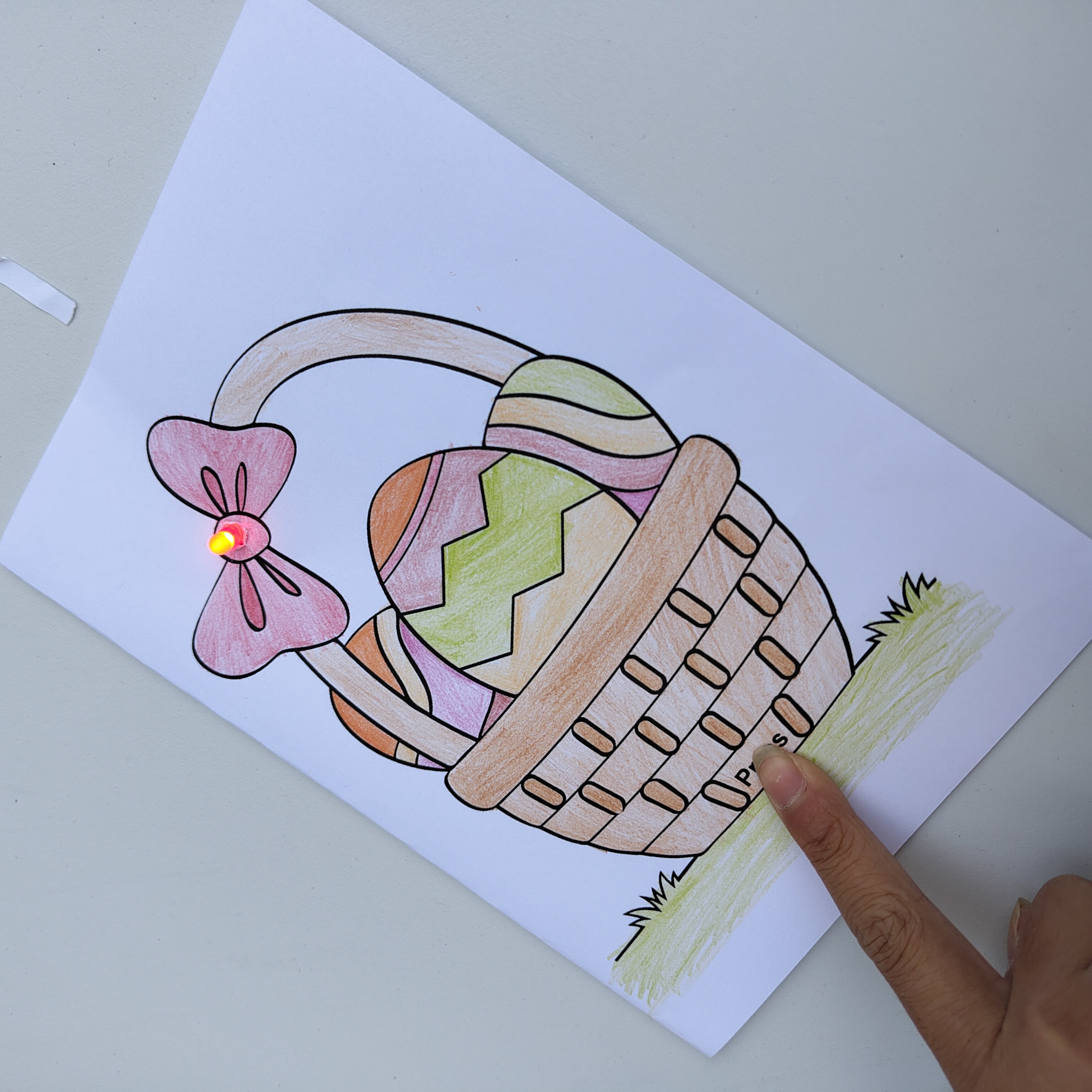 AUSGEBUCHT! Makerspace - leuchtende Karten
