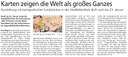 Karten zeigen die Welt als großes Ganzes