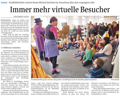 Immer mehr virtuelle Besucher