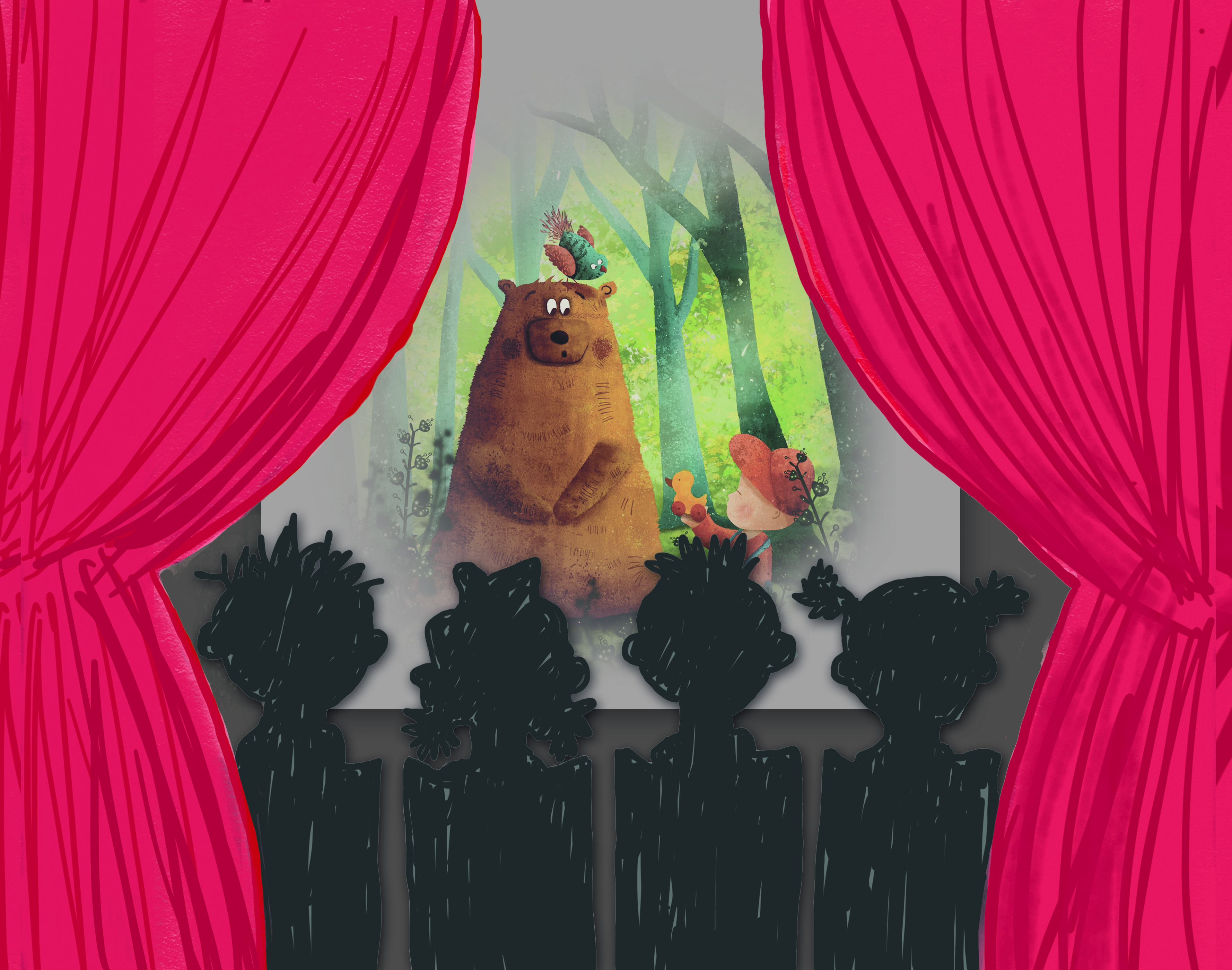 Geschichten im Bilderbuch-Kino 