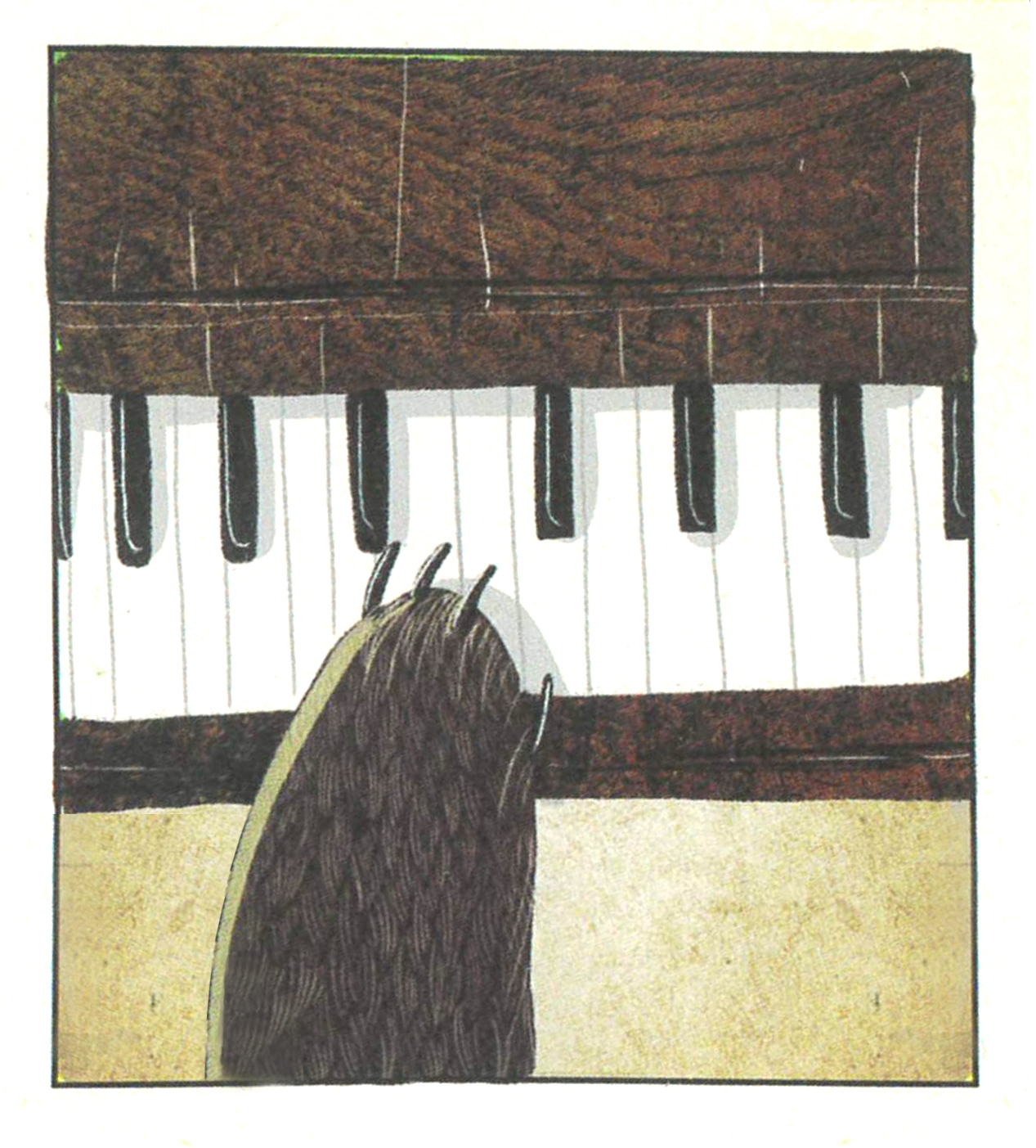 Der Bär am Klavier