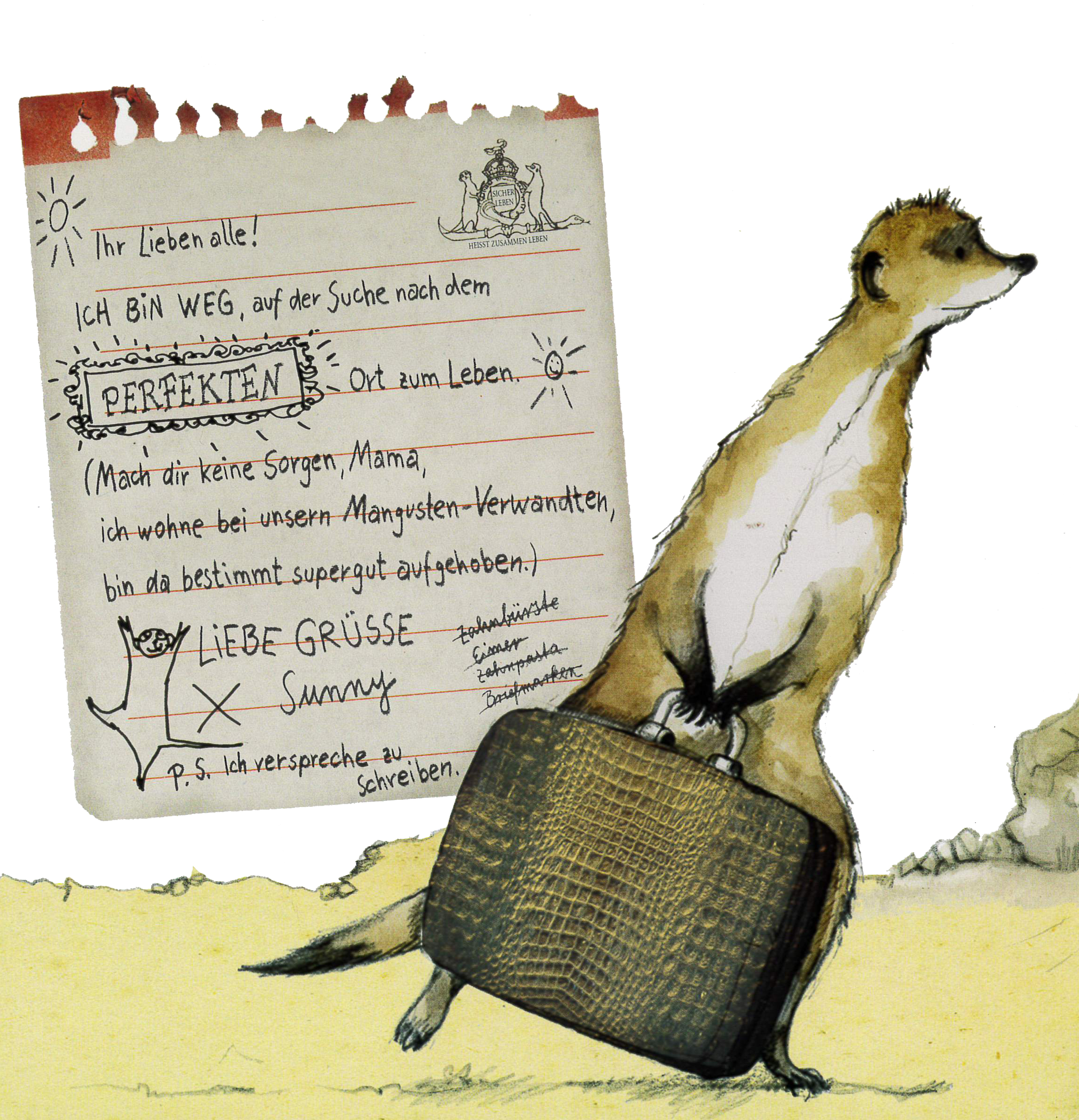 Post vom Erdmännchen